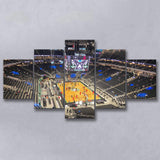 Playoffs in Arena Fiserv Forum, Stadium Canvas, Sport Art, Large Canvas, Multi Panels, Canvas Prints Wall Art Decor