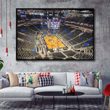 Playoffs in Arena Fiserv Forum, Stadium Canvas, Sport Art, Gift for him, Framed Canvas Prints Wall Art Decor, Framed Picture