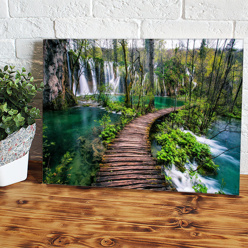 Plitvice Lakes National Park Canvas Wall Art - Canvas Prints, Prints For Sale, Painting Canvas,Canvas On Sale