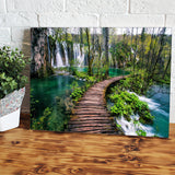 Plitvice Lakes National Park Canvas Wall Art - Canvas Prints, Prints For Sale, Painting Canvas,Canvas On Sale