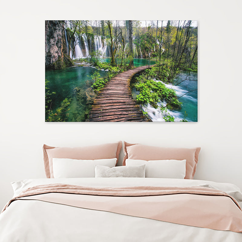 Plitvice Lakes National Park Canvas Wall Art - Canvas Prints, Prints For Sale, Painting Canvas,Canvas On Sale