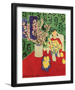 Plum Blossoms Green Background 1948 By Henri Matisse - Art Print, Frame Art, Painting Art