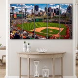 Pnc Park Pennsylvania, Stadium Canvas, Sport Art, Gift for him, Multi Panels B, Canvas Prints Wall Art Decor