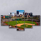 Pnc Park Pennsylvania, Stadium Canvas, Sport Art, Large Canvas, Multi Panels, Canvas Prints Wall Art Decor
