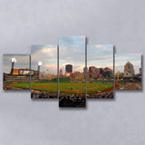 Pnc Park Pittsburgh Pennsylvania, Stadium Canvas, Sport Art, Large Canvas, Multi Panels, Canvas Prints Wall Art Decor
