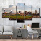 Pnc Park Pittsburgh Pennsylvania, Stadium Canvas, Sport Art, Large Canvas, Multi Panels, Canvas Prints Wall Art Decor