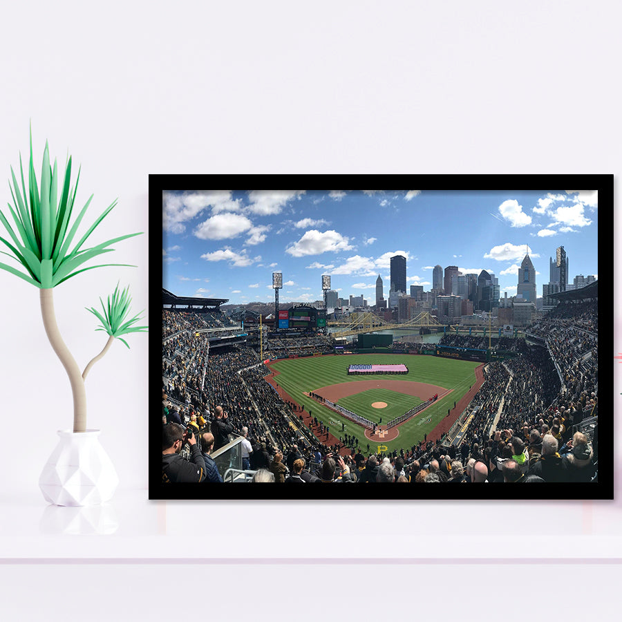 Pnc Park, Stadium Canvas, Sport Art, Gift for him, Framed Art Prints Wall Art Decor, Framed Picture