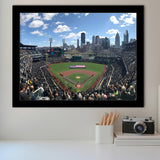 Pnc Park, Stadium Canvas, Sport Art, Gift for him, Framed Art Prints Wall Art Decor, Framed Picture