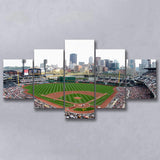 Pnc Park in Pittsburgh Pirates, Stadium Canvas, Sport Art, Large Canvas, Multi Panels, Canvas Prints Wall Art Decor