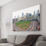 Pnc Park in Pittsburgh Pirates, Stadium Canvas, Sport Art, Gift for him, Fan Gift, Canvas Prints Wall Art Decor