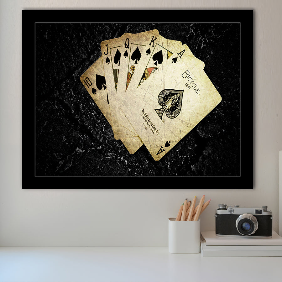 black poker art