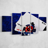 Poker, Poker Player Gift Multi Panels,Canvas Prints Wall Art Home Decor