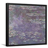 Pond With Water Lilies By Claude MonetArt Print,Canvas Art,Frame Art,Plexiglass Cover