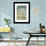 Poplar By Claude Monet-Canvas Art,Art Print,Framed Art,Plexiglass cover