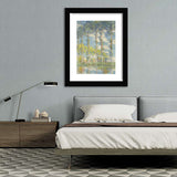 Poplar By Claude Monet-Canvas Art,Art Print,Framed Art,Plexiglass cover