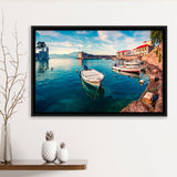Port Wall Art Framed Canvas Prints Wall Art Decor, Framed Picture, Floating Frame