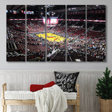 Portland Trail Blazers Stadium Canvas Prints Mode Center Wall Art,Multi Panels B,Sport Stadium Art Prints, Fan Gift