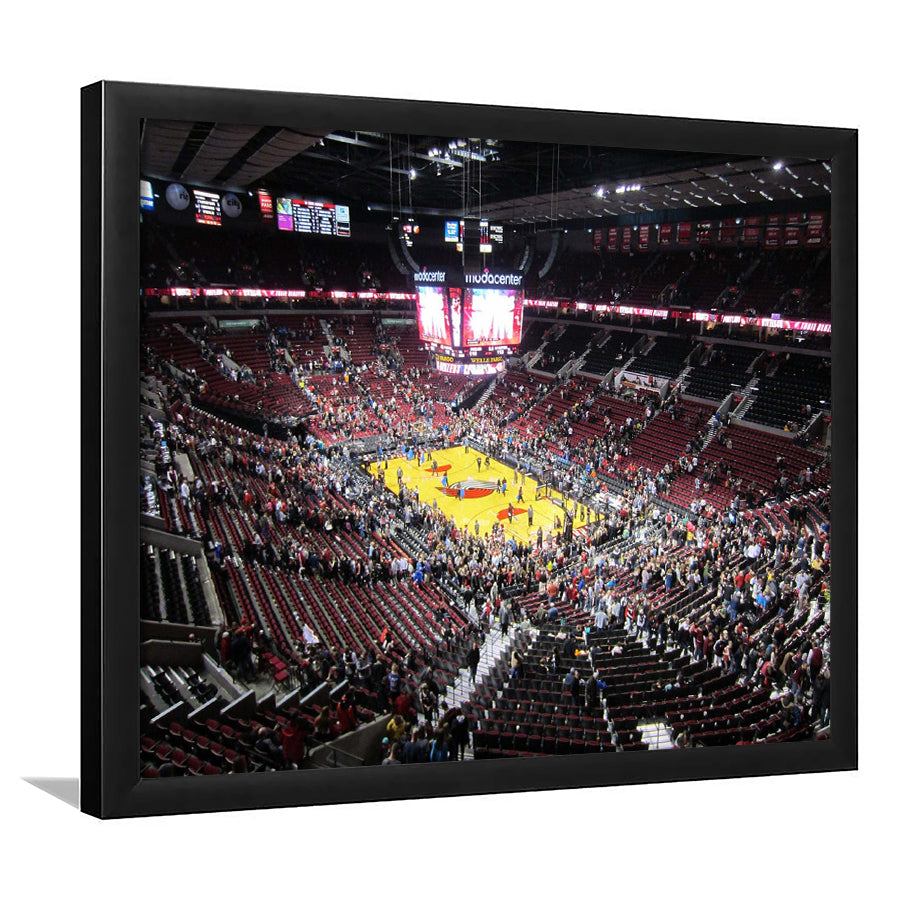 Portland Trail Blazers Stadium Art Prints Mode Center Wall Art,Sport Stadium Art Prints, Fan Gift, Wall Decor