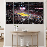 Portland Trail Blazers Stadium Canvas Prints Mode Center Wall Art,Multi Panels B,Sport Stadium Art Prints, Fan Gift