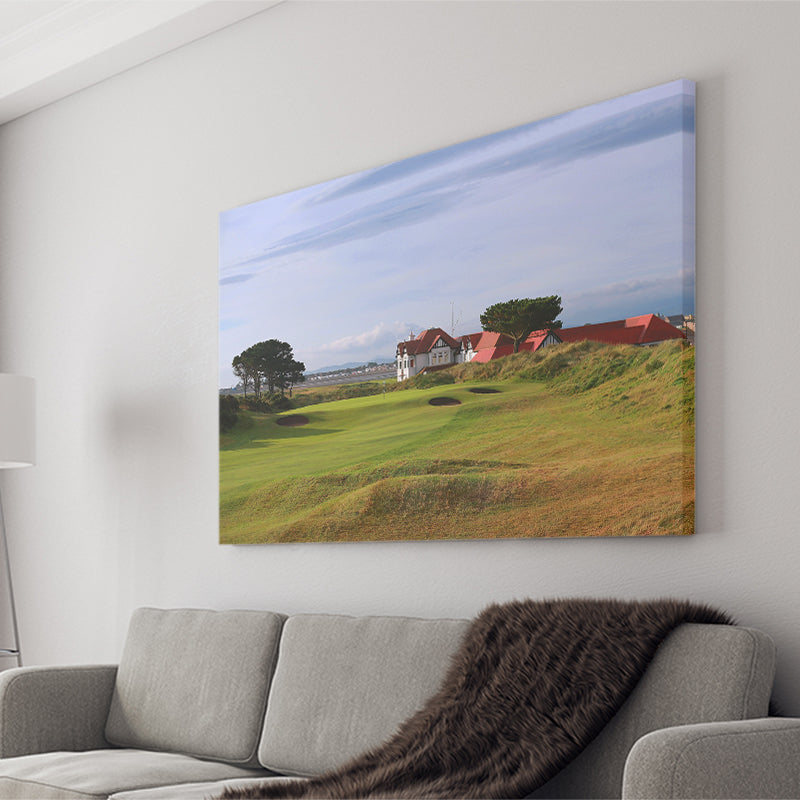Portmarnock Golf Club Old Course, Golf Art Print, Golf Lover, Canvas Prints Wall Art Decor