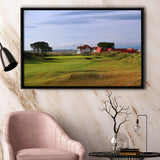 Portmarnock Golf Club Old Course, Golf Art Print, Framed Canvas Prints Wall Art Decor, Floating Frame
