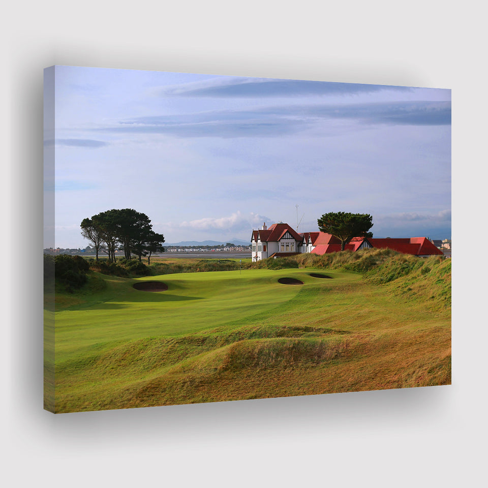 Portmarnock Golf Club Old Course, Golf Art Print, Golf Lover, Canvas Prints Wall Art Decor