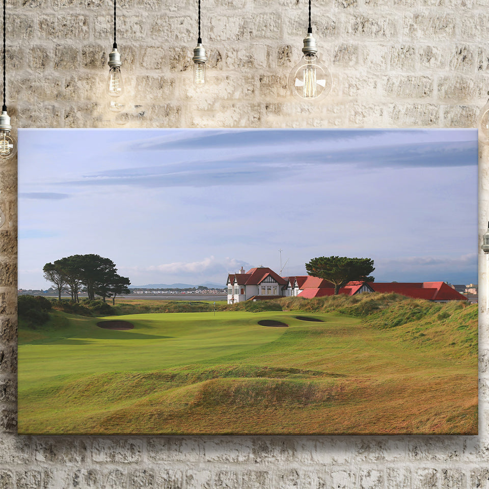 Portmarnock Golf Club Old Course, Golf Art Print, Golf Lover, Canvas Prints Wall Art Decor