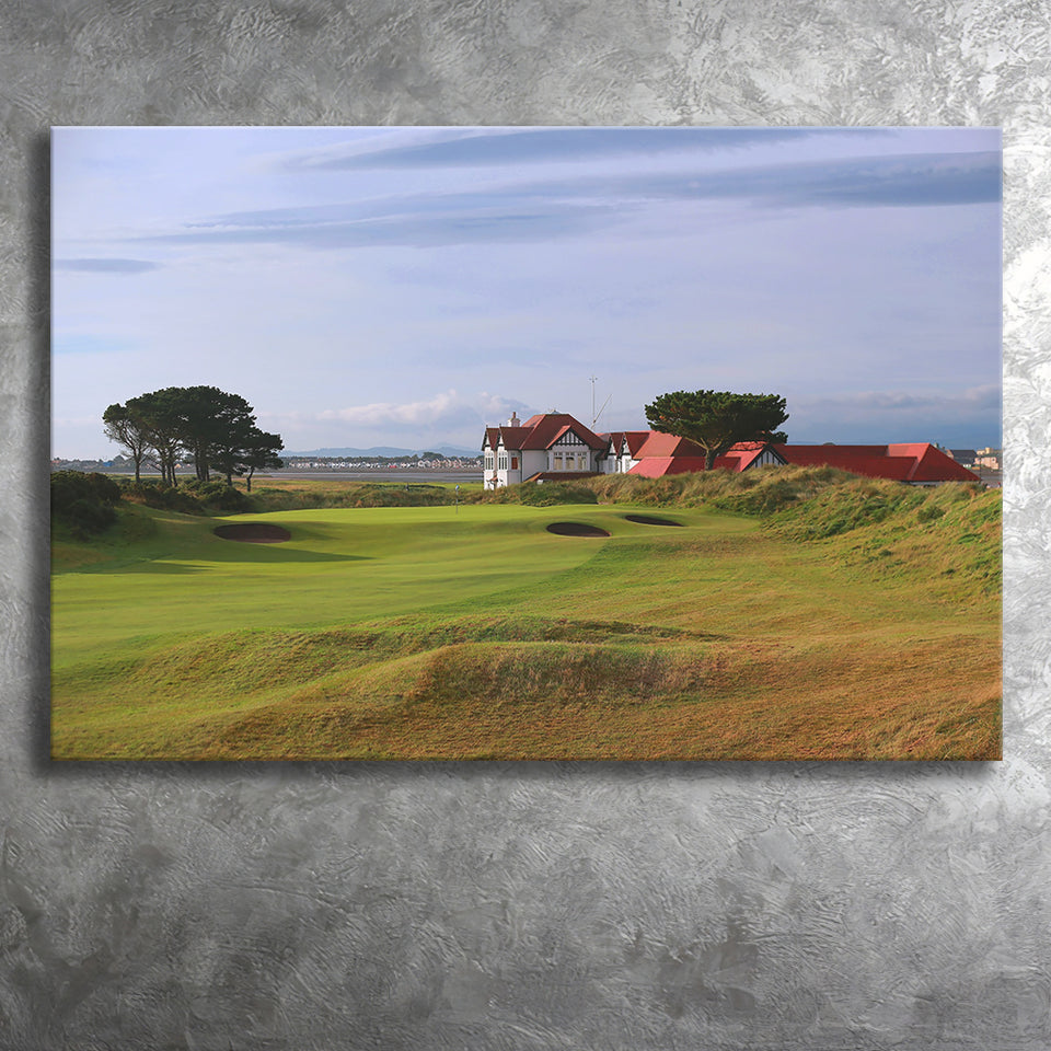 Portmarnock Golf Club Old Course, Golf Art Print, Golf Lover, Canvas Prints Wall Art Decor