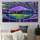 Porto Dragon Stadium, Stadium Canvas, Sport Art, Gift for him, Multi Panels B, Canvas Prints Wall Art Decor