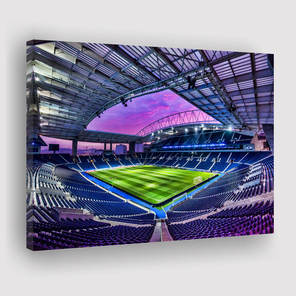 Porto Dragon Stadium, Stadium Canvas, Sport Art, Gift for him, Fan Gift, Canvas Prints Wall Art Decor