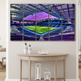 Porto Dragon Stadium, Stadium Canvas, Sport Art, Gift for him, Multi Panels B, Canvas Prints Wall Art Decor