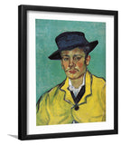 Portrait Of Armand Roulin By Vincent Van Gogh-Canvas Art,Art Print,Framed Art,Plexiglass cover