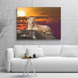 Portrait Of Lioness Canvas Wall Art - Canvas Prints, Prints for Sale, Canvas Painting, Canvas On Sale