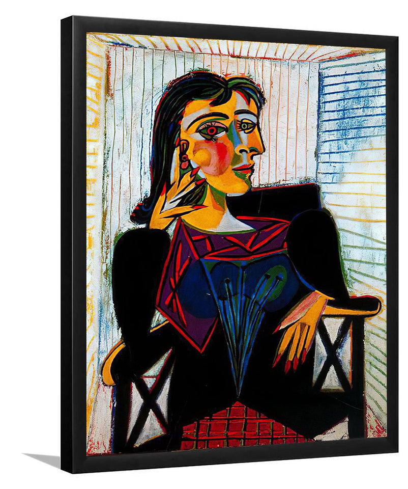 Portrait of Dora Maar 1937 - Pablo Picasso - Art Print, Frame Art, Painting Art - Unixcanvas