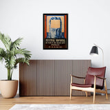 Poster Of International Festival Of Cinema And Fine Arts In Brussels 1947 1947 by Rene Magritte-Art Print, Frame Art, Plexiglas Cover