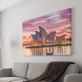Prediksi Sidney Australia Sunset Canvas Wall Art - Canvas Prints, Prints For Sale, Painting Canvas,Canvas On Sale