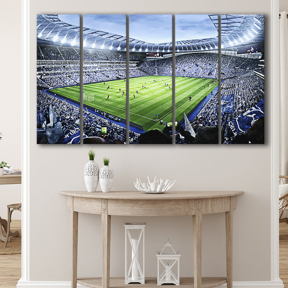 Premier league Stadium, Stadium Canvas, Sport Art, Gift for him, Multi Panels B, Canvas Prints Wall Art Decor