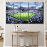 Premier league Stadium, Stadium Canvas, Sport Art, Gift for him, Multi Panels B, Canvas Prints Wall Art Decor
