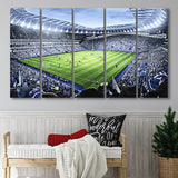 Premier league Stadium, Stadium Canvas, Sport Art, Gift for him, Multi Panels B, Canvas Prints Wall Art Decor