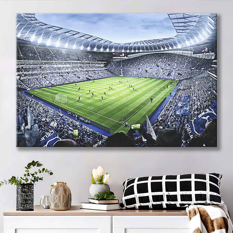 Premier league Stadium, Stadium Canvas, Sport Art, Gift for him, Fan Gift, Canvas Prints Wall Art Decor