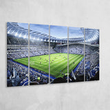 Premier league Stadium, Stadium Canvas, Sport Art, Gift for him, Multi Panels B, Canvas Prints Wall Art Decor