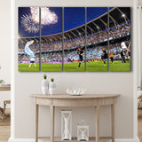 Presidente Perón in Argentina, Stadium Canvas, Sport Art, Gift for him, Multi Panels B, Canvas Prints Wall Art Decor