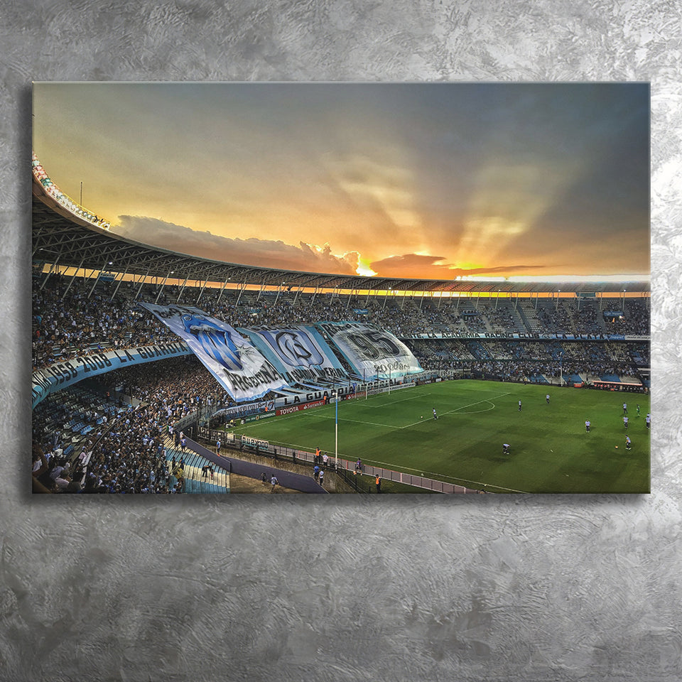 Presidente Perón in Avellaneda, Stadium Canvas, Sport Art, Gift for him, Fan Gift, Canvas Prints Wall Art Decor