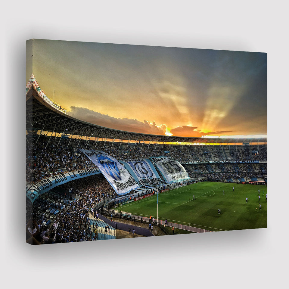 Presidente Perón in Avellaneda, Stadium Canvas, Sport Art, Gift for him, Fan Gift, Canvas Prints Wall Art Decor