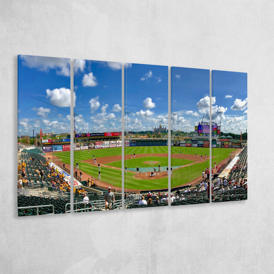 Principal Park, Stadium Canvas, Sport Art, Gift for him, Multi Panels B, Canvas Prints Wall Art Decor