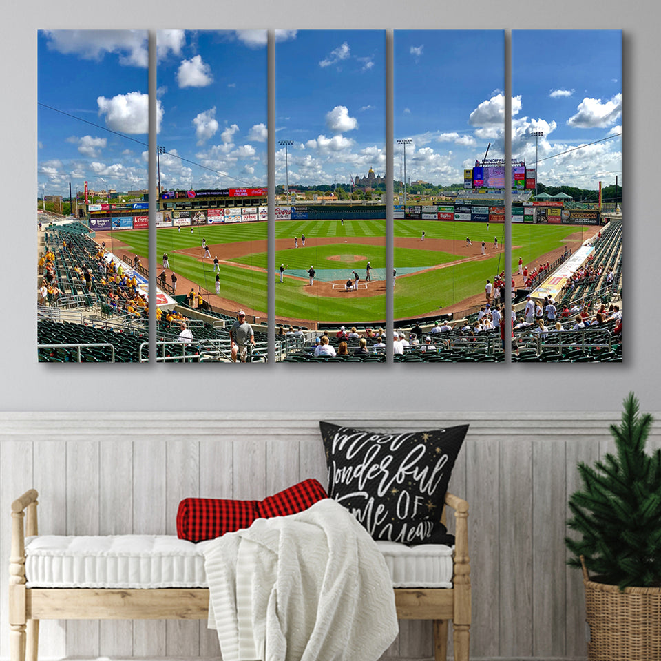 Principal Park, Stadium Canvas, Sport Art, Gift for him, Multi Panels B, Canvas Prints Wall Art Decor