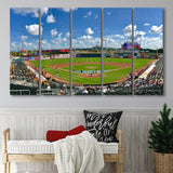 Principal Park, Stadium Canvas, Sport Art, Gift for him, Multi Panels B, Canvas Prints Wall Art Decor