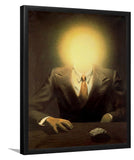 Principles Of Pleasure By Ren?Magritte-Art Print,Frame Art,Plexiglass Cover