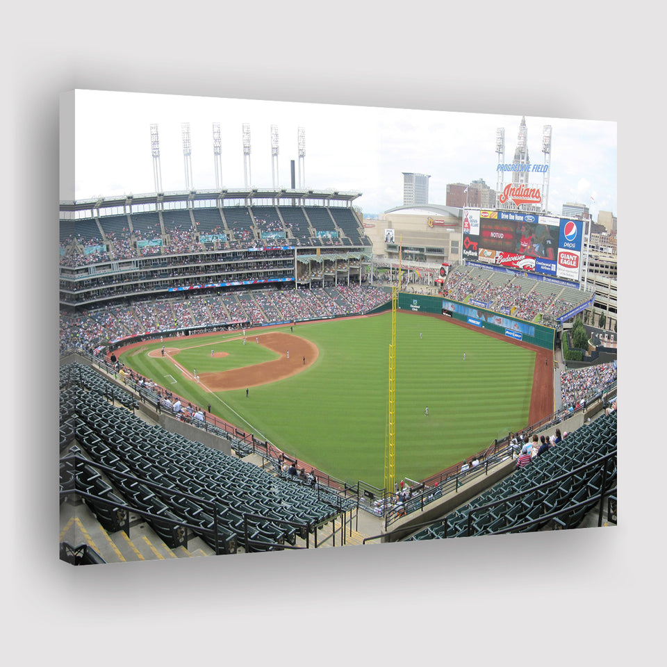 Progressive Field, Stadium Canvas, Sport Art, Gift for him, Fan Gift, Canvas Prints Wall Art Decor