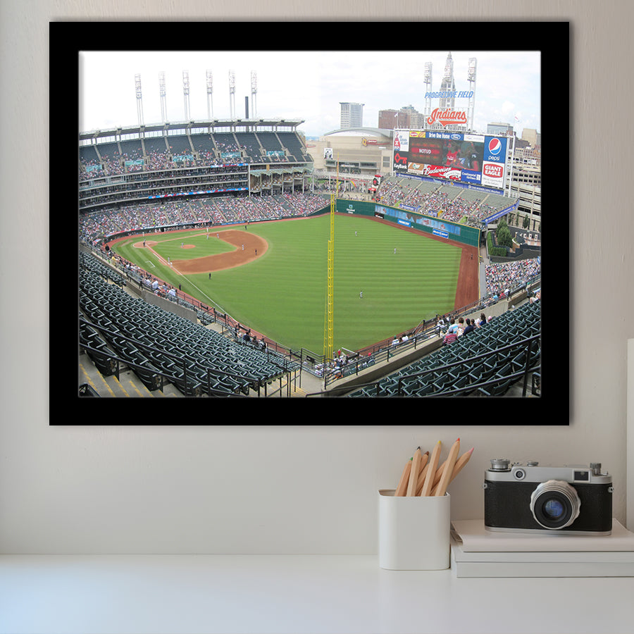 Progressive Field, Stadium Canvas, Sport Art, Gift for him, Framed Art Prints Wall Art Decor, Framed Picture